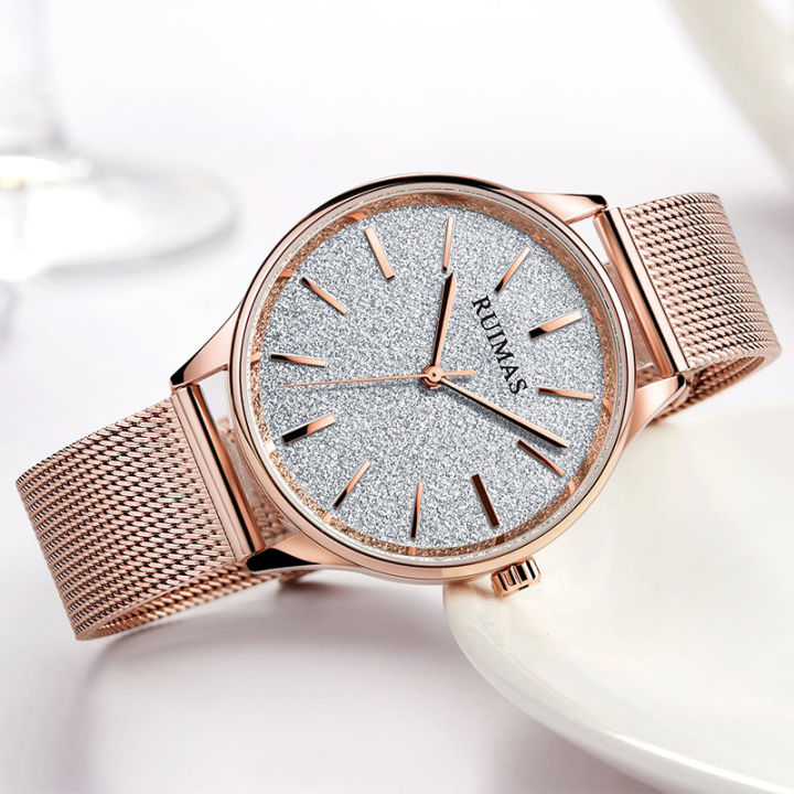 ruimas-simple-analogue-dress-womens-watches-stainless-steel-mesh-strap-quartz-wrist-watches-lady-watch
