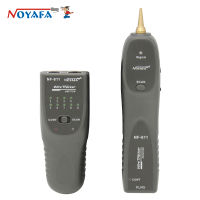 NOYAFA NF-811เครื่องทดสอบสายเคเบิลเครือข่าย RJ45 RJ11สายศัพท์เครื่องตรวจจับสายเคเบิล Fault Locator ความดันและทนต่อการเผาไหม้60V