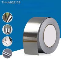 ✙ 1pcs Aluminium Foil Adhesive Sealing Tape Thermal Resist Duct Repairs High Temperature Resistant Foil Adhesive Tape