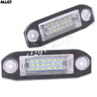 2pcs 18-LEDs Number License Plate Light For Volvo S40 S60 S80 V70 CX60 CX70 CX90