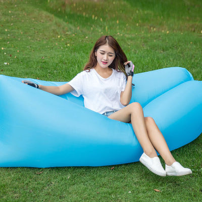 Outdoor inflatable bed Inflatable sofa Inflatable mattress Lazy sofa Portable sofa Beach lounger