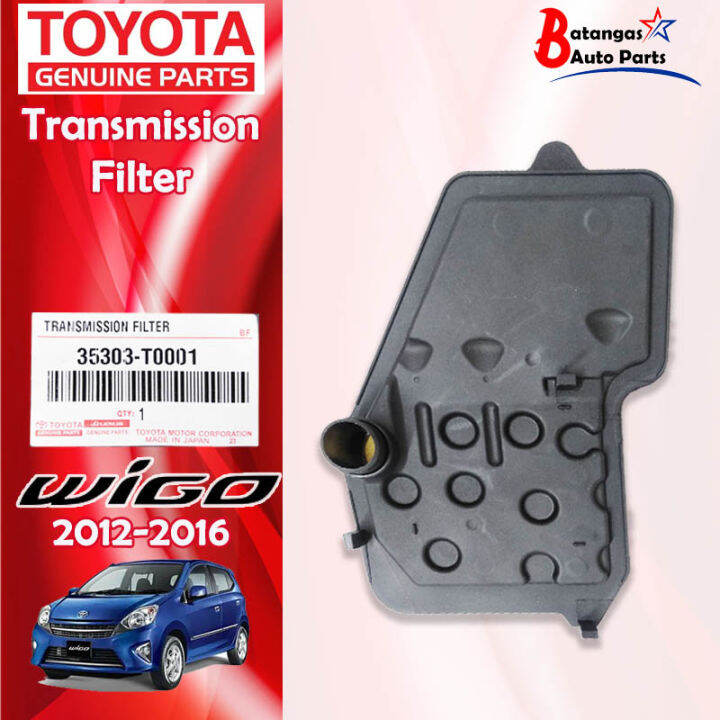 GENUINE AUTOMATIC TRANSMISSION FILTER TOYOTA WIGO 20122016 35303T0001