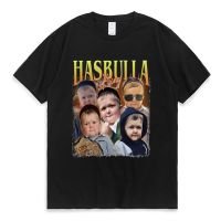 Hasbulla T Shirt 2023 Hot Kawaii Graphic Hasbulla Print T-shirt Unisex Grunge Funny Cartoon T-shirts Fashion Cute Short Sleeve XS-4XL-5XL-6XL