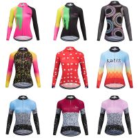 [COD] KAFITT Women 39;s Sleeve Cycling Jersey MTB Clothing Conjunto Feminino Ciclismo Maillot Mujer Breathable Drying