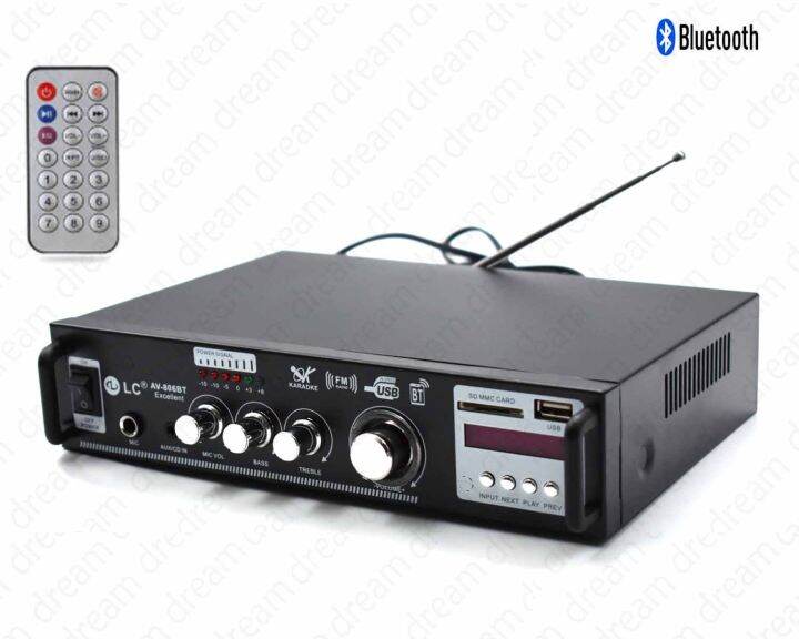 Av111bt Bluetooth Audio Amplifier WITH Remote Control Lazada PH