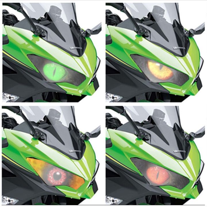 สำหรับคาวาซากิ-zx-25r-zx25r-25r-zx-2019-2020-2021-2022สติกเกอร์มอเตอร์ไซค์3d-กันชนหน้าสติกเกอร์ติดไฟหน้ารถ