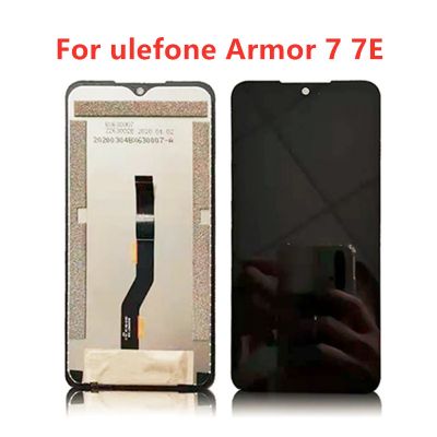 สำหรับ Ulefone Armor 7สัมผัสหน้าจอ Lcd หน้าจอดิจิตอลการประกอบชิ้นส่วนแก้ว Armor7 7E