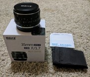 Ống kính Meike MF 35mm F1.7 cho máy ảnh Fujifilm - Sony - Canon