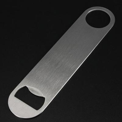 【Lucky】Portable Stainless Steel Drink Bar Bottle Cap Flat Opener Pub Tool