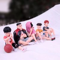 ตกแต่งการ์ตูนอะนิเมะ SLAM DUNK Hanamichi Sakuragi ชุด Action Figure Figurines เครื่องประดับ Auto อุปกรณ์เสริม Gifts