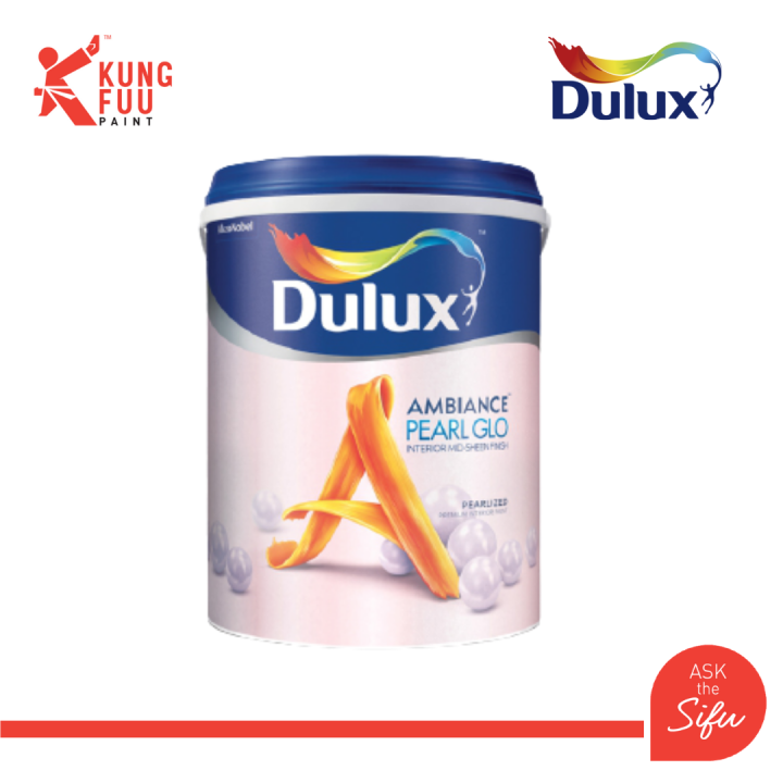 Dulux 1 Litre / 5 Litre / 18 Litre Ambiance™ Pearl Glo Color Interior