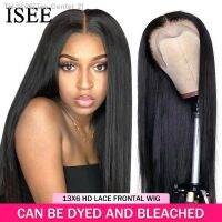 ISEE HAIR 30inch / 32inch Straight Lace Front Human Hair Wigs For Women Malaysian Straight 13X6 HD Lace Frontal Wig Pre Plucked [ Hot sell ] Toy Center 2