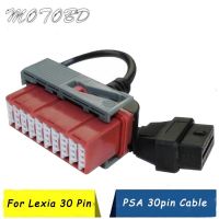 ใหม่ Psa สายเคเบิล30พิน OBD2อะแดปเตอร์ตัวเชื่อมต่อ Ii OBD2 30Pin Lexia สายเคเบิลเชื่อมต่อ Lexia3 30PIN สำหรับเปอโยต์/ ซีตรอง