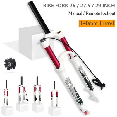 Attlvtu 26 27.5 29นิ้วจักรยาน MTB Air Front Fork,แมกนีเซียมอัลลอยภูเขาเบามากจักรยานโช้คตรง/เรียว