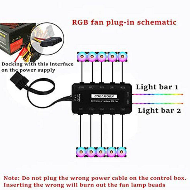 coolmoon-remote-rgb-lighting-music-controller-chassis-fan-desktop-computer-chassis-fan-controller-rf-remote-control