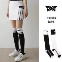 PXˉ Japan and South Korea Golf Socks Womens knee high  cotton womens stockings sports socks