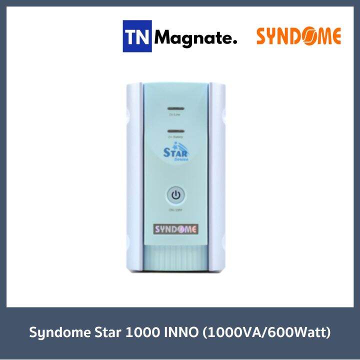 เครื่องสำรองไฟ-syndome-star-1000-inno-1000va-600watt