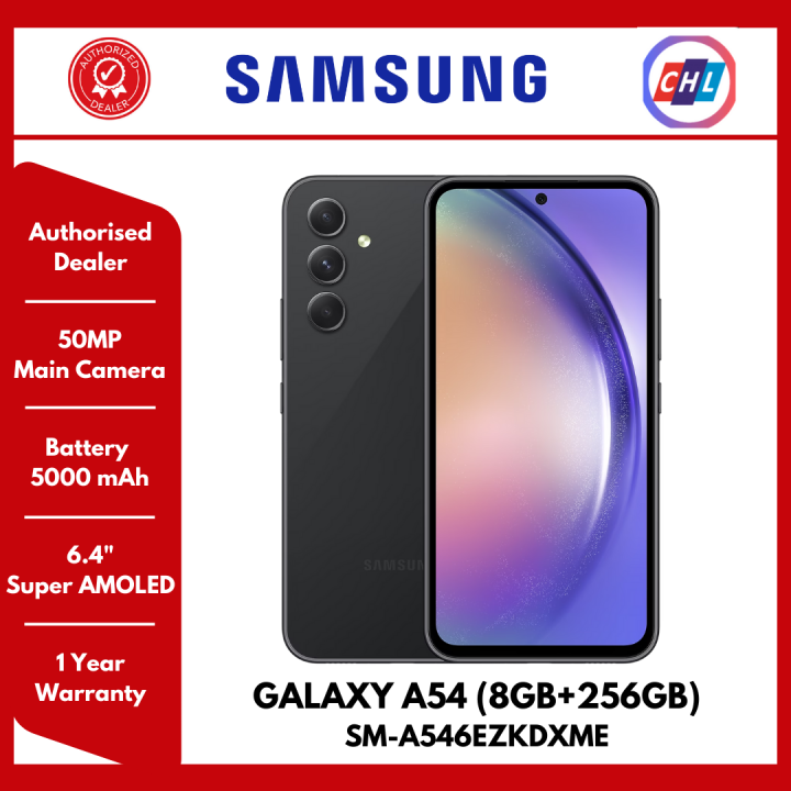 Samsung Galaxy A54 5G (8GB/256GB) - Awesome Graphite (SM-A546EZKDXME)