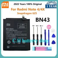 100% Original Xiao Mi Redmi หมายเหตุ4 4X 4X4100MAh BN43สำหรับ Xiaomi Global Snapdragon 625แบตเตอรี่ Batterie bateria โทรศัพท์สมาร์ท