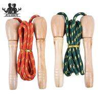 Wood Handle Jump Rope Exercise Body Building Fitness Equipment For Adult Kids Wooden Handle Skipping Rope Sport Training