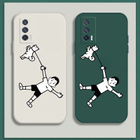 เคส Vivo iQOO Neo5 Case การ์ตูนด็อก เคสกันกระแทกซิลิโคนเหลวแบบเต็มรูปแบบต้นฉบับสี่เหลี่ยมจัตุรัสตัวป้องกันกล้องด้านหลัง