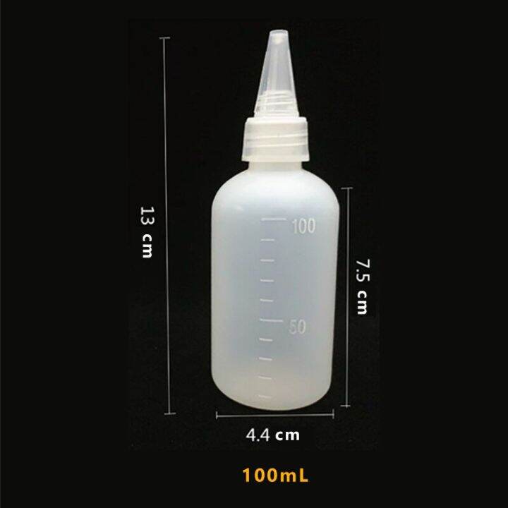 10pcs-30-60-100ml-empty-pe-plastic-hair-dye-bottles-with-screw-on-lids-squeeze-liquid-ink-oil-dropper-bottles-pigment-container