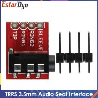 3.5mm Plug Jack Stereo Plastic Metal TRRS Headset Audio Socket Breakout Board Extension Connector Module 3.5mm jack