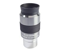 Celestron เลนส์ Omni Plossl ขนาด32มม. กล้องโทรทรรศน์ดาราศาสตร์ (1.25นิ้ว) มุมมอง50 ° เลนส์หลายมุมมองแบบเต็ม