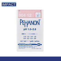 กระดาษวัดค่าพีเอช PEHANON pH 1.0-2.8 MN#904 12 / 200 strips    สินค้าคุณภาพสูงนำเข้าจากประเทศเยอรมัน (ออกใบกำกับภาษีได้)