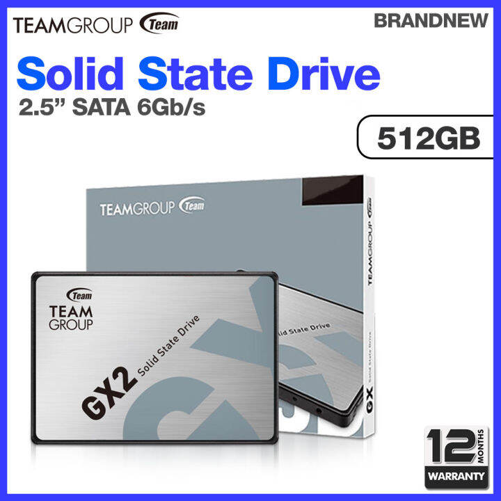 Team Group GX1 512gb 2.5" SATA 6Gb/s Solid State Drive | Lazada PH