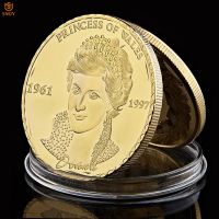 British Queen Souvenir Challenge Badge UK Princess Diana Gold/Silver Coins Commemorative Coin World Celebrity Crafts Value Gifts