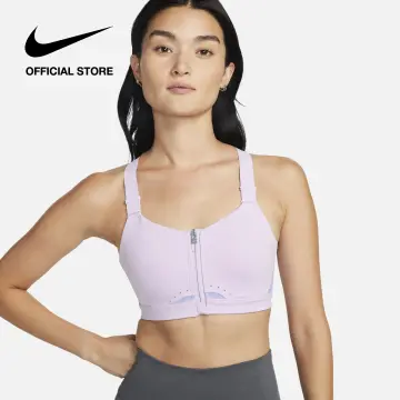 Nike Alpha Women's High-Support Padded Zip-Front Sports Bra. Nike PH