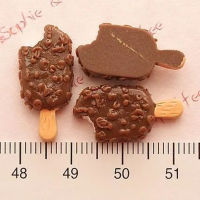 5PcsLot Coffee Chocolate Popsicle Polymer Slime Box Toy For Children Charms Modeling Clay DIY Accessories Kids Plasticine
