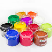 Gouache Paint กระป๋อง100Ml อุปกรณ์ศิลปะสำหรับนักเรียนและผู้เริ่มต้นชุดสีน้ำ