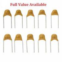 50PC Monolithic Multilayer Ceramic Capacitor 100 101 102 103 104 105 106 150 152 200 220 50V 5.08MM 1UF 10UF 15PF 1.5NF 20/22PF Electrical Circuitry P