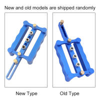 6/8/10 มม ตัวระบุตำแหน่งรูไม้ Round Raft เจาะ Positioner Self Centering Doweling Jig Hand Tools