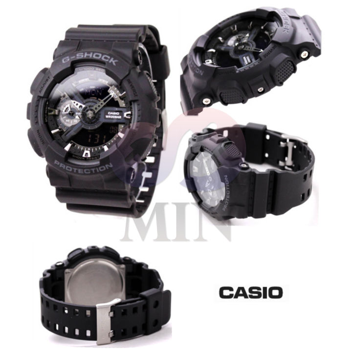 casio-นาฬิกาข้อมือผู้ชาย-g-shock-รุ่น-ga-110-1b-นาฬิกาข้อมือ-นาฬิกาผู้ชาย-นาฬิกากันน้ำ