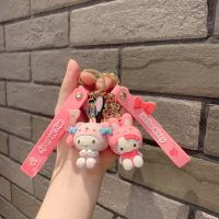 ♕✹ 1stSeller Anime Figures Keychain Kuromi Figural Cinnamoroll Figurine Birthday Gifts