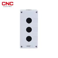 CNC 22mm Water Proof Push Button Switch Box 3 Holes Suit For Control Emergency Stop Rotary Interruptor Protection LAY5-BOX3