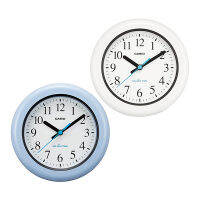 CASIO IQ-180W-7JF Wall clock white Moisture proof dust-proof Splash time Also used as a stand