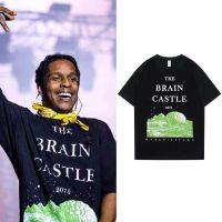 การออกแบบเดิมRapper Asap Rocky เดียวกันพิมพ์ Tshirt Streetwear ผู้ชาย/ผู้หญิงแฟชั่น Hip Hop แนวโน้ม T เสื้อแขนสั้นผู้ชายเสื้อผ้า TopsS-5XL