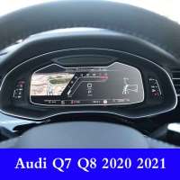 แผงหน้าปัด Gps Lcd สำหรับรถ Audi Q8 Q7 2020 2021อุปกรณ์นำทางรถยนต์ฟิล์มปกป้องหน้าจอหน้าจอ Gl แบบมีสติกเกอร์ฟิล์มป้องกัน