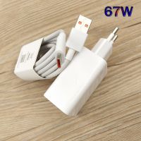 Xiaomi Mi 13 12 11 T Pro Charger 67W Turbo Fast Charge Adapter 6A Type C Cable For Mi Poco X3 X4 Pro Redmi Note 12 11 11T K50Pro Wall Chargers