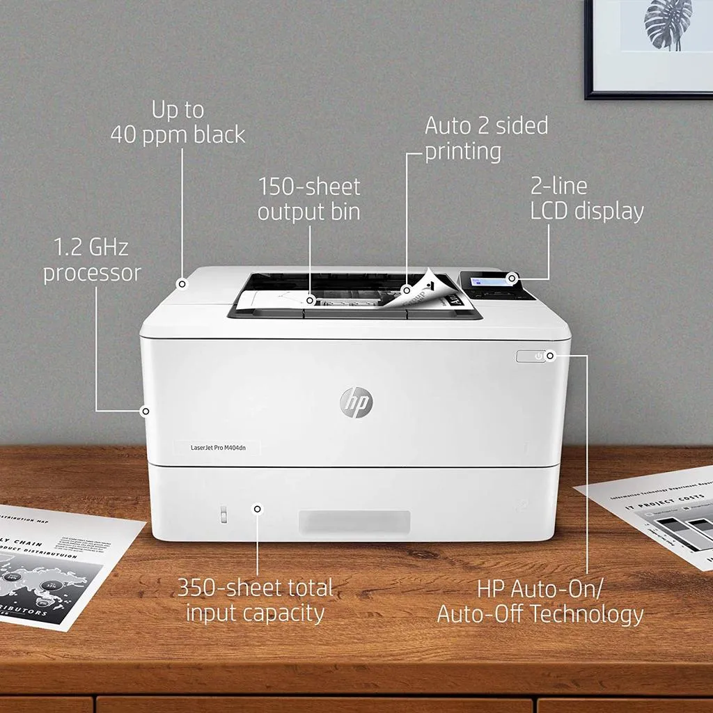 HP LaserJet Pro M404DN Printer (W1A53A) | Lazada