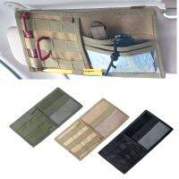 HOT★ยุทธวิธีMOLLEรถVisorแผงรถบรรทุกรถSun Visor Organizer CDกระเป๋าใส่กระเป๋าอุปกรณ์เสริม