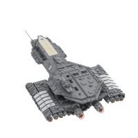 LEGO BZB MOC Stargateed SG-1 USS Daedalus Spaceships Fleet Space Large Size Building Block Model Bricks Toy Gift for Kids and Adults