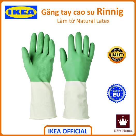 RINNIG Cleaning gloves, green, S - IKEA