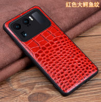 ?เป็นที่นิยมมากที่สุด?เคสโทรศัพท์ Xiaomi 11มือถือหนังแท้เฉียบ Mi10 Mi11 Mi 10 12 12X Pro 10S ลายจระเข้หนังวัวธรรมชาติ