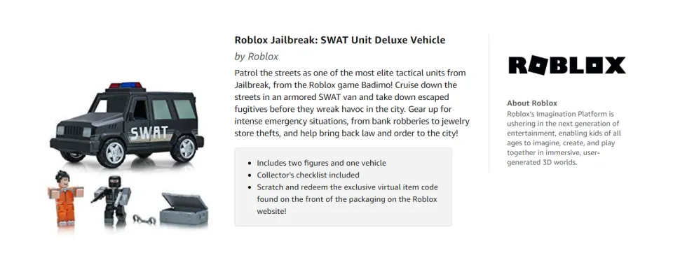 swat gear for jail break - Roblox