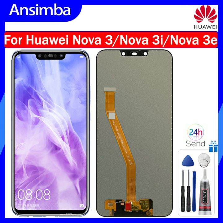 Ansimba Màn Hình Cảm Ứng Số Hóa Màn Hình Lcd Chính Hãng Cho Huawei Nova 3/ Nova 3I/Nova 3E Thay Thế Cho Huawei Nova 3 3I 3E Màn Hình Hiển Thị Cho  Huawei